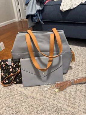 New Milkmaid Goods Olivia Diaper Bag - Women's Shoulder Bag